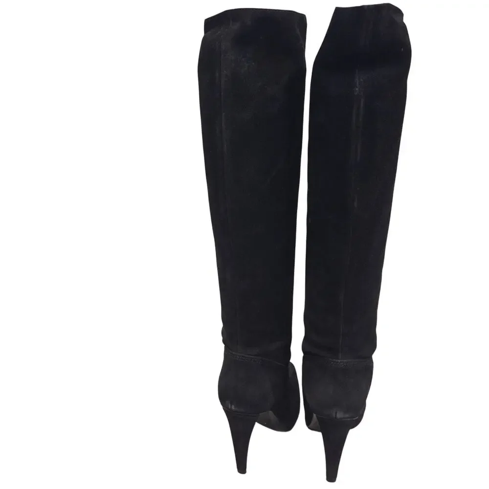 7 For All Mankind Isis suede knee high boots size 10